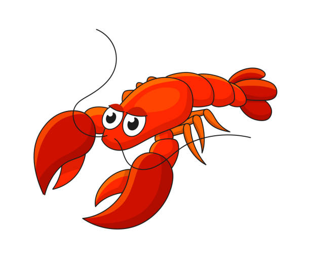 150+ How To Draw A Crayfish Cartoons Stock Photos, Pictures & Royalty ...