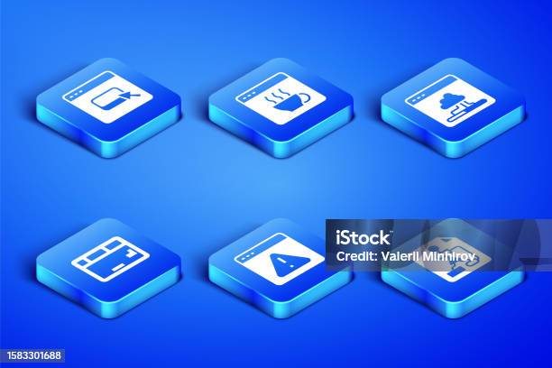 Set Flowchart Browser Files With Exclamation Mark Keyboard Software And ...