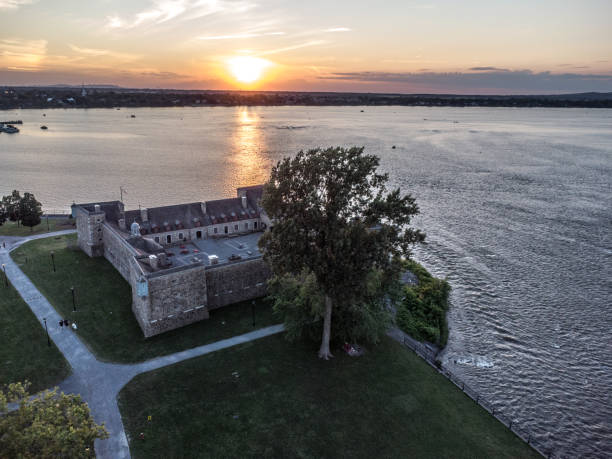 istock Aerial view of Fort Chambly 1583350566