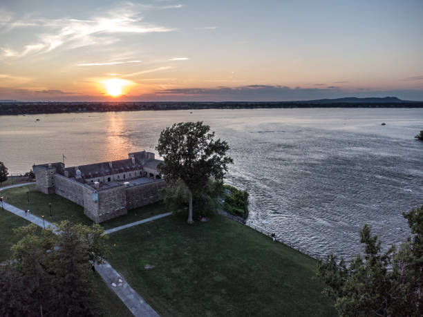 istock Aerial view of Fort Chambly 1583370014