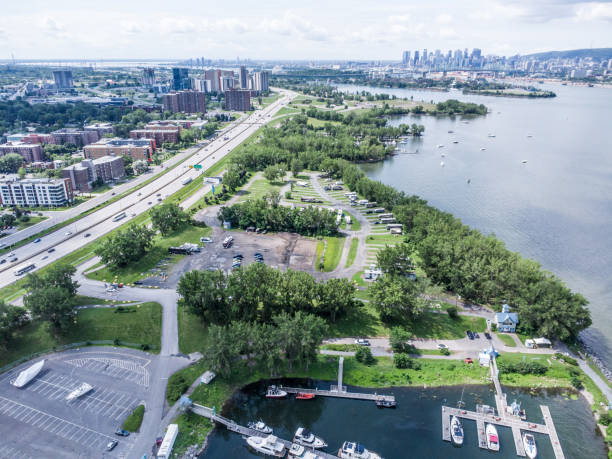 istock Aerial view of Montreal 1583376926