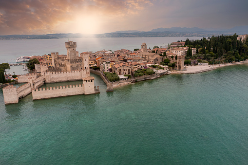The Castle of Duino is a castle of medieval origin, built on the ruins of a Roman outpost and incorporating a 16th century tower. Located on the top of a cliff, it offers beautiful panoramic views on the Gulf of Trieste.