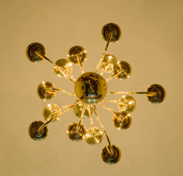 istock Abstract -  Under the  chandelier 1583406965