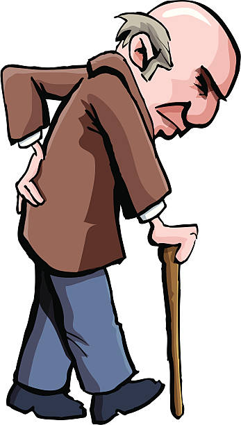 Old man with a bad back file_thumbview_approve.php?size=1&amp;id=5011529 codger stock illustrations