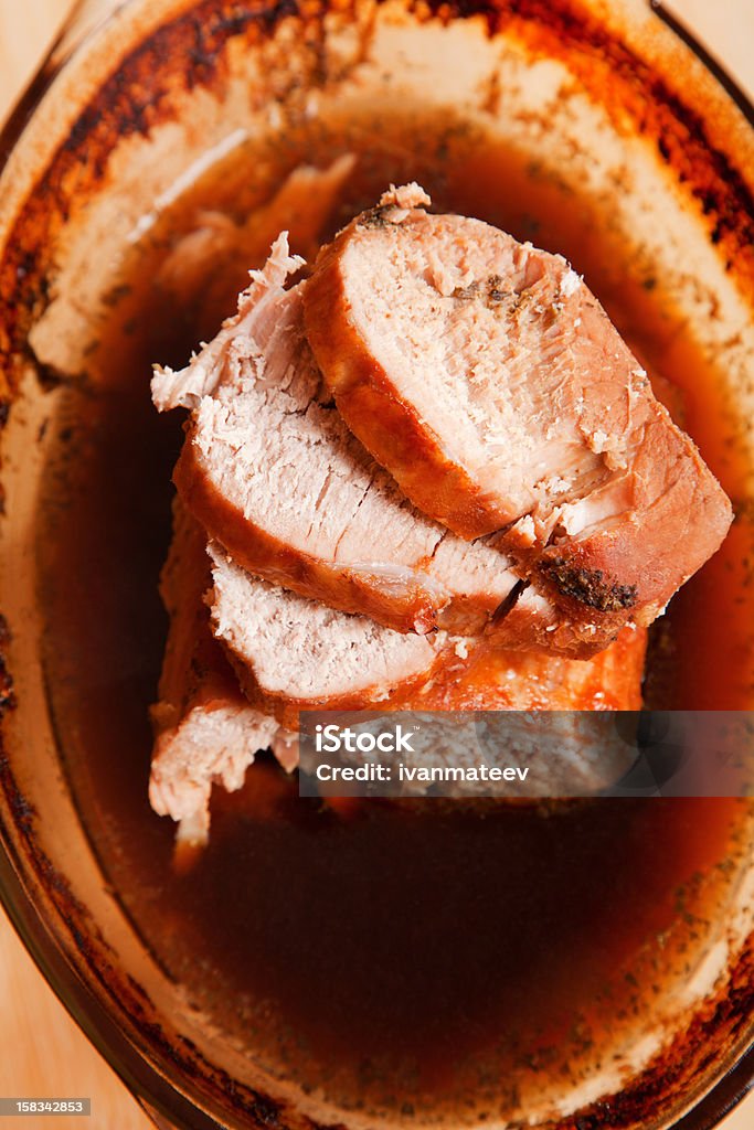 Ensopado de carne suína ao molho - Foto de stock de Carne royalty-free