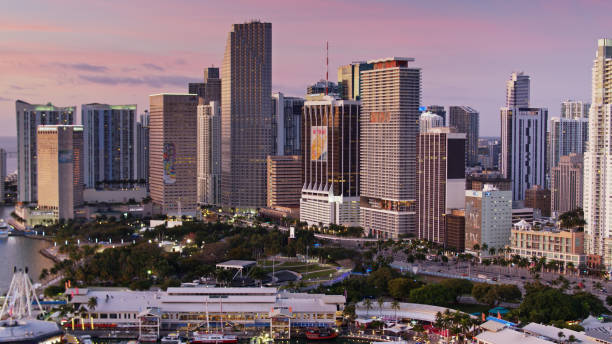 istock Downtown Miami and Brickell Key at Dawn 1583438215