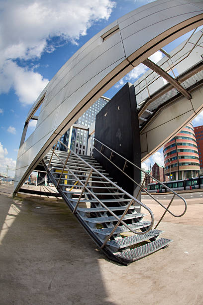 istock Fish eye photo of Rotterdam 158344066