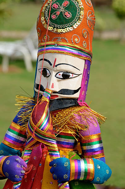 istock kathputli wood puppet, India 158344460
