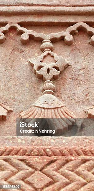Jhumka Carved In Stone Stock Photo - Download Image Now - Architecture, Art, Art And Craft