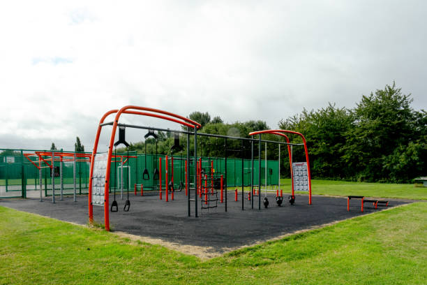 istock Outdoor gym gym 1583470246