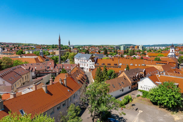 istock Panoramic view of Eger, Hungary. 1583490735