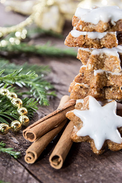 istock Cinnamon Sweets with christmas decoration 158351307