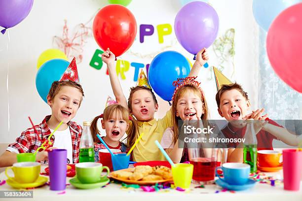 Birthday Party Stock Photo - Download Image Now - Child, Birthday, Party - Social Event