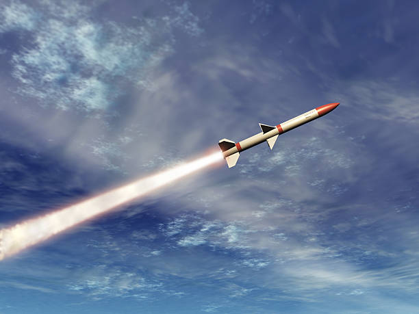 Missile Missile in the sky bomb photos stock pictures, royalty-free photos & images