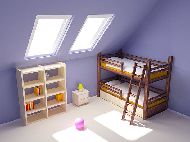 istock child room on attic 158362815