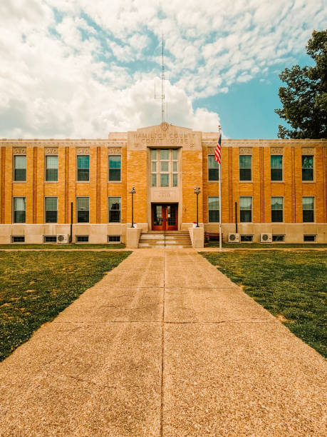 istock The Hamilton County Courthouse in McLeansboro, Illinois, USA 1583705461