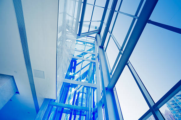 istock Lifts in office buildings 158381938