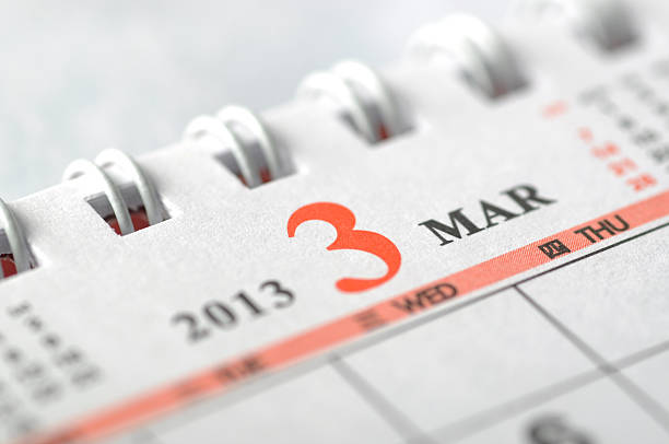 March of 2013 year calendar