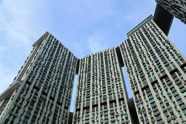 Duxton @ Pinnacle Singapore Housing stock photo