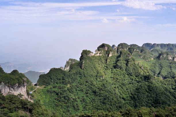 istock Mt Wangmang scenery spot in Shanxi Province 1583868201
