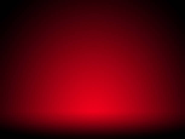 istock Elegant and beautiful studio background. Red and black background. Studio Room red background 1583878055