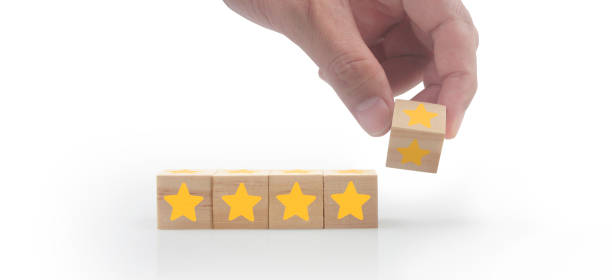 istock Wooden cubes in hand with copy space for input wording 1583923257