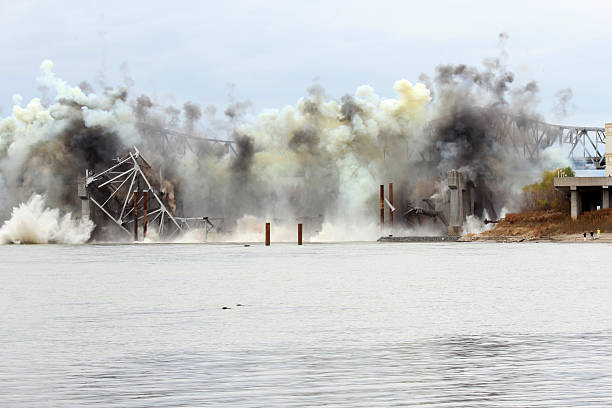 Blanchette Bridge Demolition over Missouri River