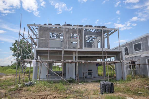 istock construction residential new house with prefabrication system in progress at building site 1583945181