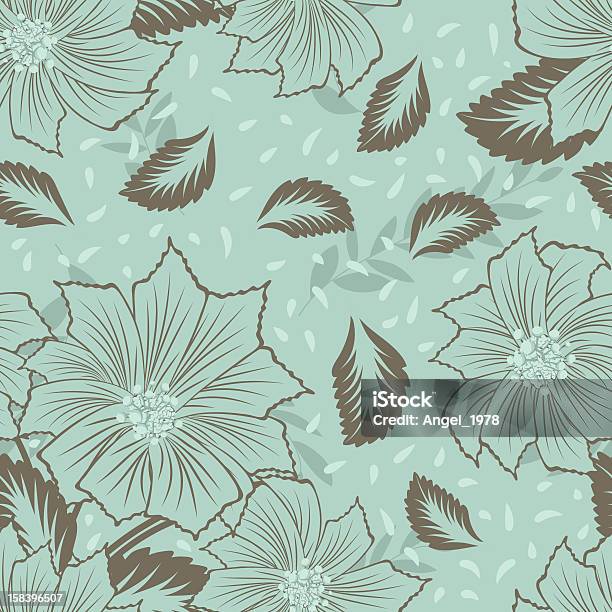 Seamless Floral Pattern Stock Illustration - Download Image Now - Floral Pattern, Flower, Illustration