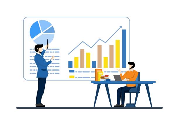 istock Internal and vocational education, educational tourism concept with little people. Business coach, student group, professional education abroad study abstract vector illustration. 1583970355