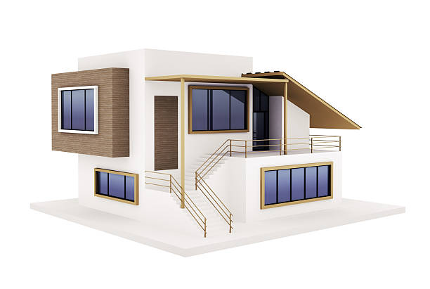 istock Exterior of modern house 158397074