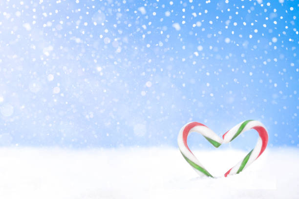 istock Candy cane holiday greeting card 1583978006
