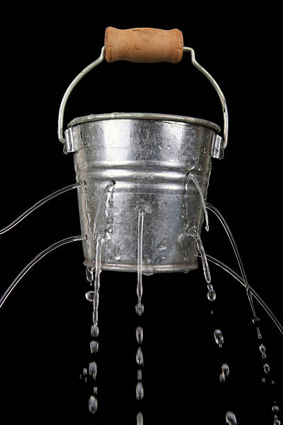 istock bucket with holes 158403808