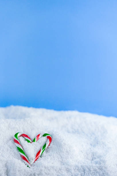 istock Candy cane holiday greeting card 1584065455