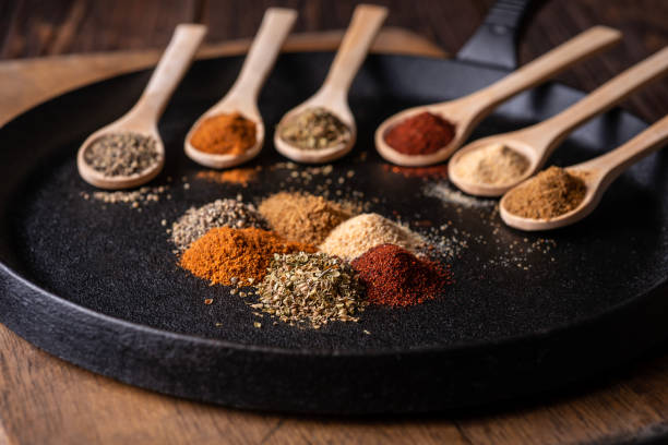 Mexican Spices stock photo