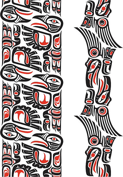 Haida Style Tattoo Pattern Stock Illustration - Download Image Now - Art, Painted Image, Totem Pole - iStock Haida Style Tattoo Pattern Stock Illustration - Download Image Now - Art, Painted Image, Totem Pole - iStock