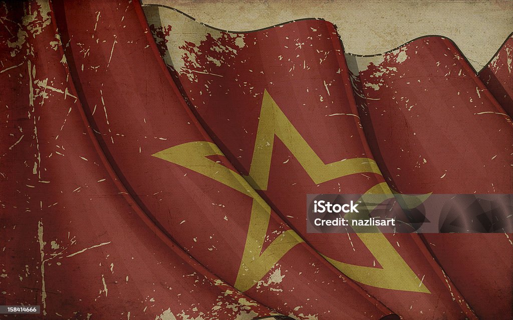 Ejército rojo viejo papel - Ilustración de stock de Antigua Unión Soviética libre de derechos