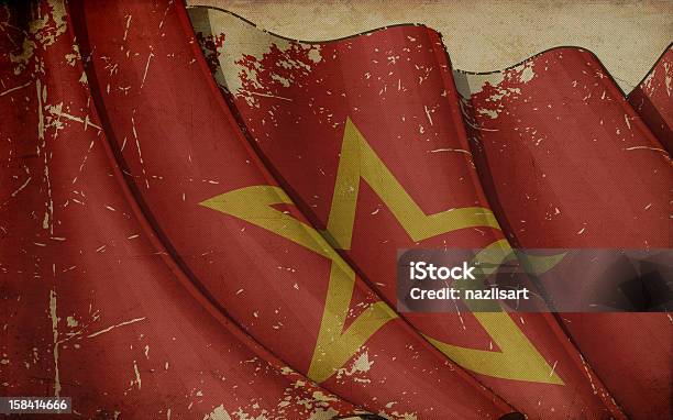 Ilustración de Ejército Rojo Viejo Papel y más Vectores Libres de Derechos de Antigua Unión Soviética - Antigua Unión Soviética, Bandera, Bandera de la antigua Unión Soviética