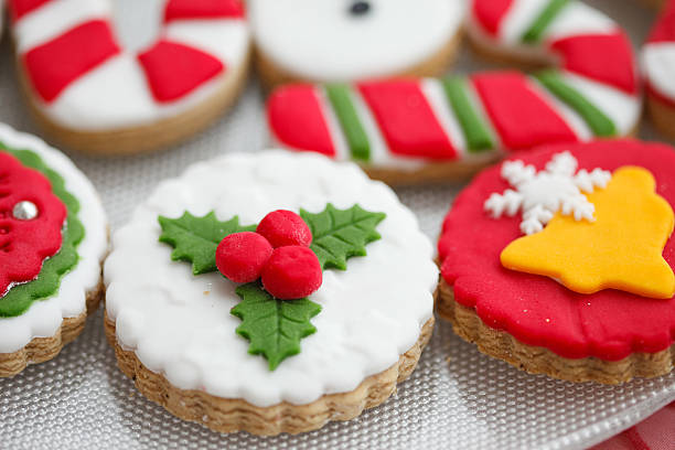 istock Homemade christmas cookies - gingerbread 158417545