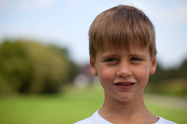 istock Portrait of a young boy 158419197