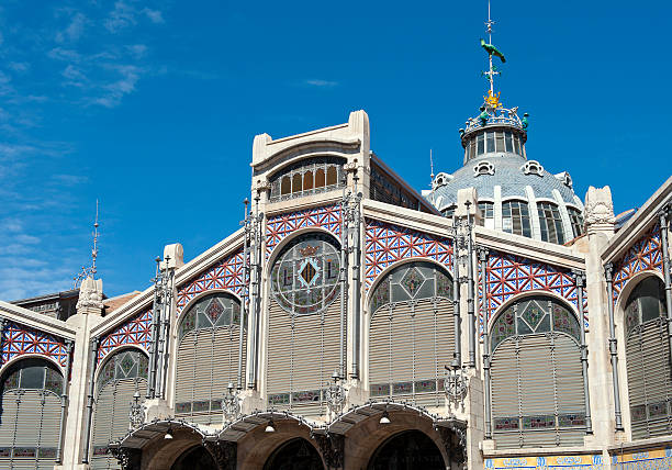 istock Main Entrance to the Central Market Valencia 158422437