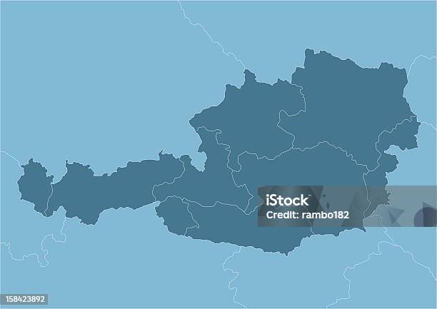 Austria - Stockowe grafiki wektorowe i więcej obrazów Austria - Austria, Mapa, Grafika wektorowa