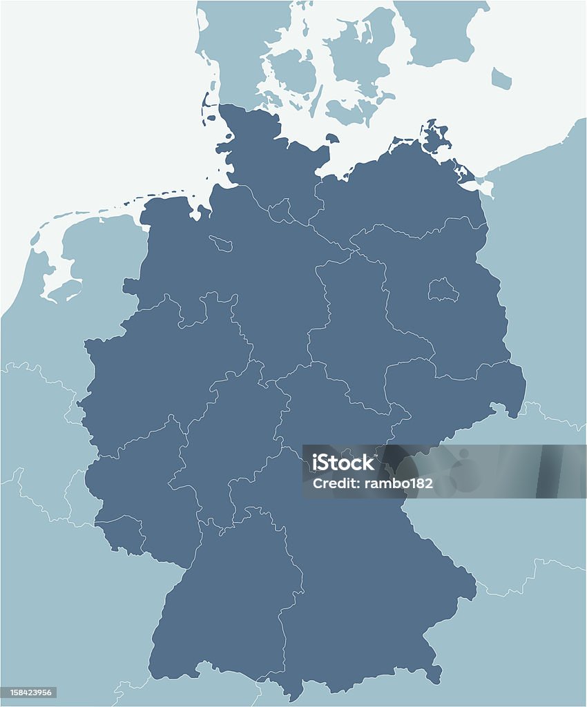 Niemcy - Grafika wektorowa royalty-free (Bez ludzi)