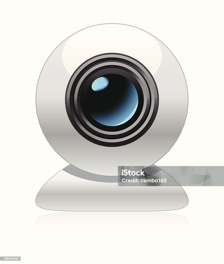 Webcam - arte vettoriale royalty-free di Clip art