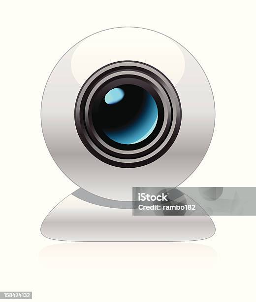 Webcam - Immagini vettoriali stock e altre immagini di Clip art - Clip art, Computer, Comunicazione globale