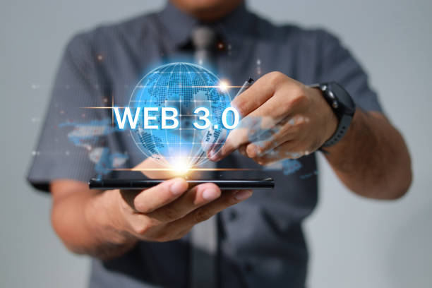 istock Technology and WEB 3.0  and storage online for computer business network ideas connected to Internet server services for cloud transfer shown in the future Network of Data. 1584243822