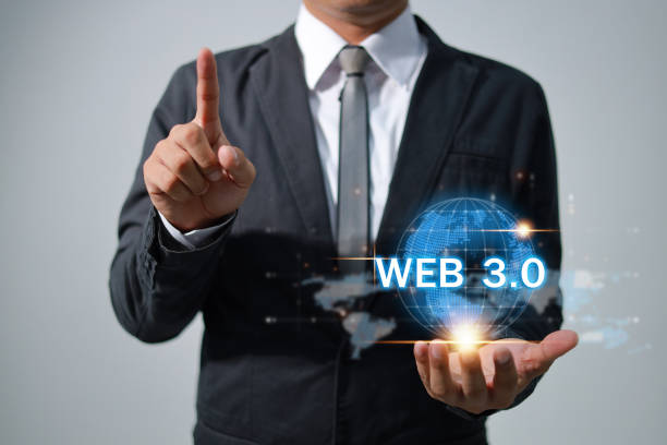 istock Technology and WEB 3.0  and storage online for computer business network ideas connected to Internet server services for cloud transfer shown in the future Network of Data. 1584243878
