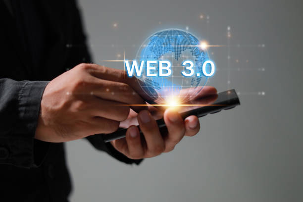 istock Technology and WEB 3.0  and storage online for computer business network ideas connected to Internet server services for cloud transfer shown in the future Network of Data. 1584243885