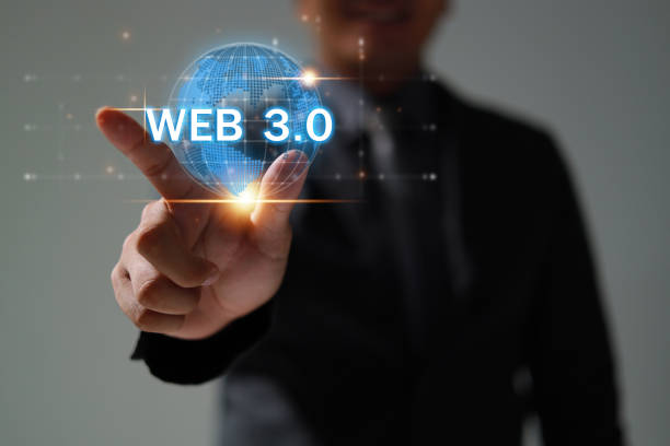 istock Technology and WEB 3.0  and storage online for computer business network ideas connected to Internet server services for cloud transfer shown in the future Network of Data. 1584243900