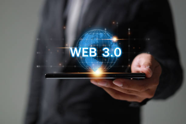 istock Technology and WEB 3.0  and storage online for computer business network ideas connected to Internet server services for cloud transfer shown in the future Network of Data. 1584243913